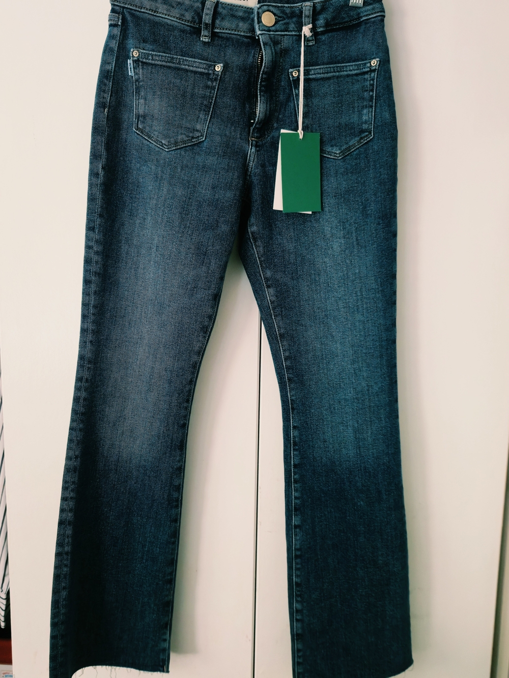 Girls DL191 Boot Cut Jeans in Light Blue Indigo